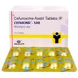 Cefakind-500 Tablet 10's