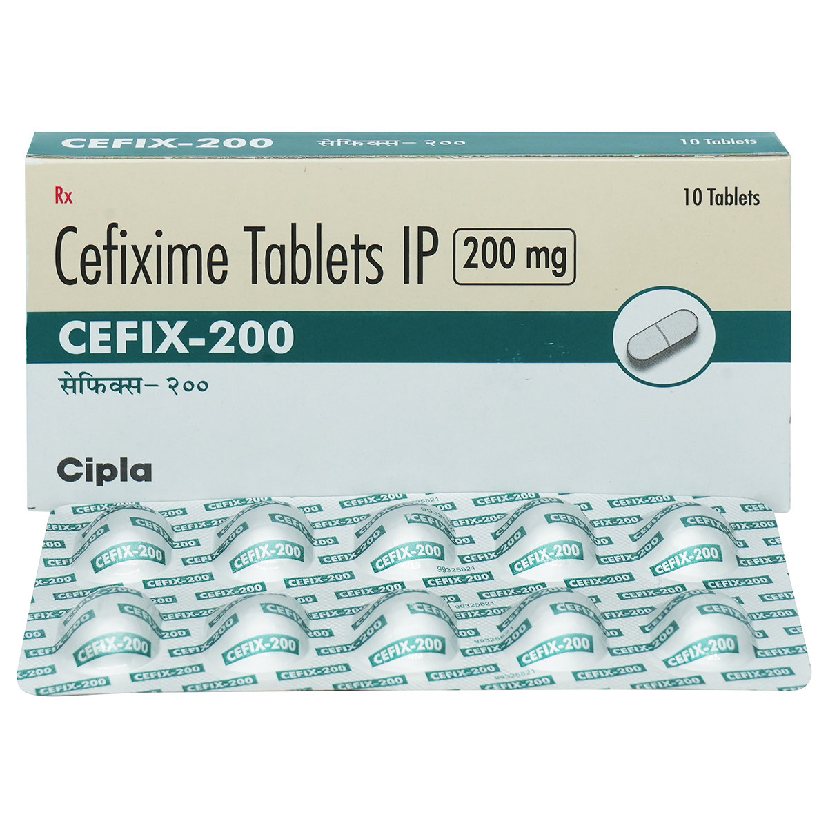 Cefix-200 Tablet 10's, Pack of 10 TABLETS Cefix-200 Tablet 10's, Pack of 10 TABLETS