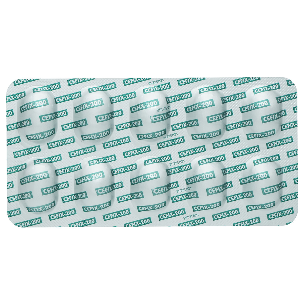 Cefix-200 Tablet 10's, Pack of 10 TABLETS Cefix-200 Tablet 10's, Pack of 10 TABLETS