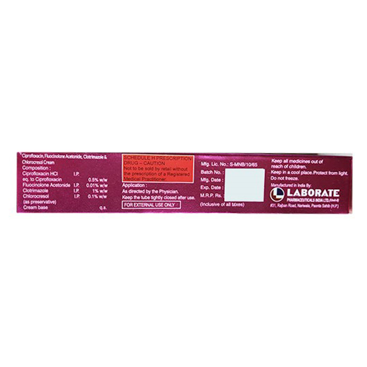 Ceflox CF Cream 15 gm, Pack of 1 CREAM