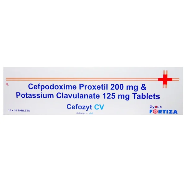 Cefozyt CV Tablet 10's