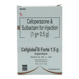 CEFGLOBE S FORTE INJECTION 1.5GM, Pack of 1 INJECTION