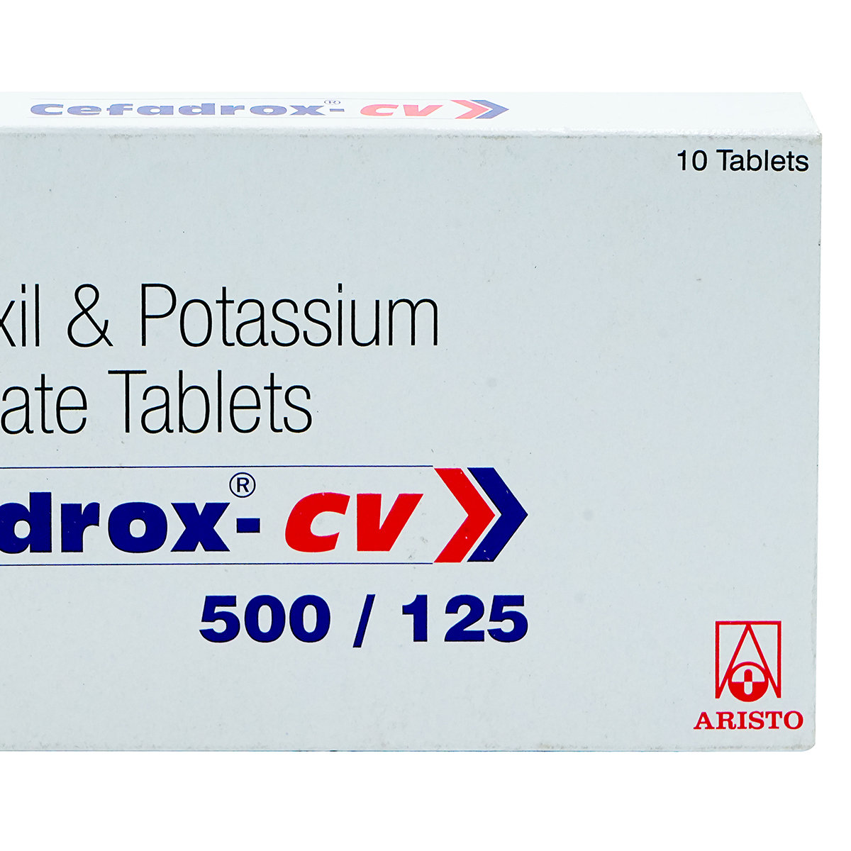 Cefadrox CV 500 Tablet 10's, Pack of 10 TabletS Cefadrox CV 500 Tablet 10's, Pack of 10 TabletS