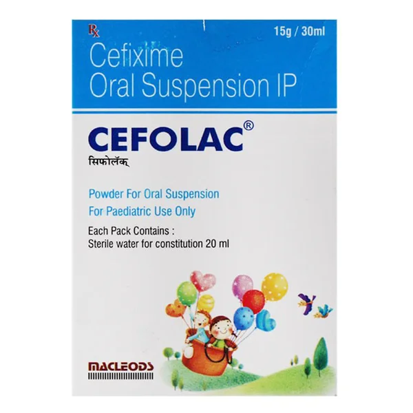 Cefolac 50 DS Oral Suspension 30 ml