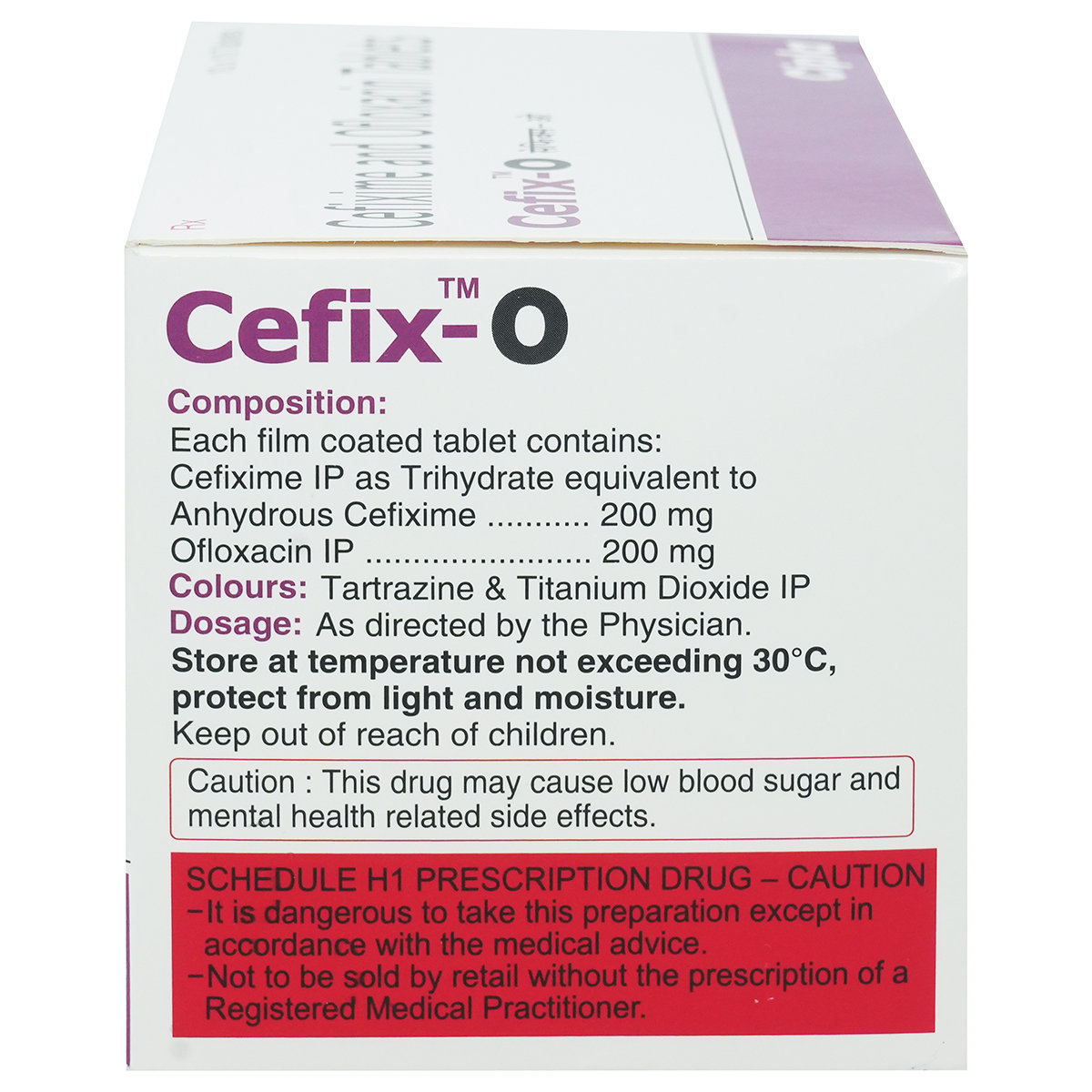 Cefix O Tablet 10's, Pack of 10 TABLETS Cefix O Tablet 10's, Pack of 10 TABLETS