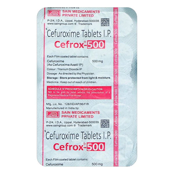 Cefrox-500 Tablet 10's