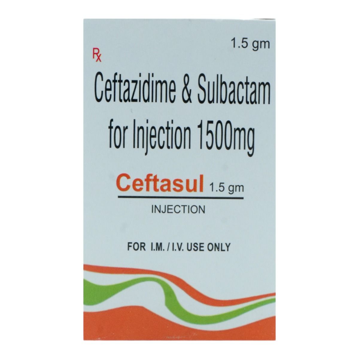 Buy Ceftasul 1.5 gm Injection 1's Online