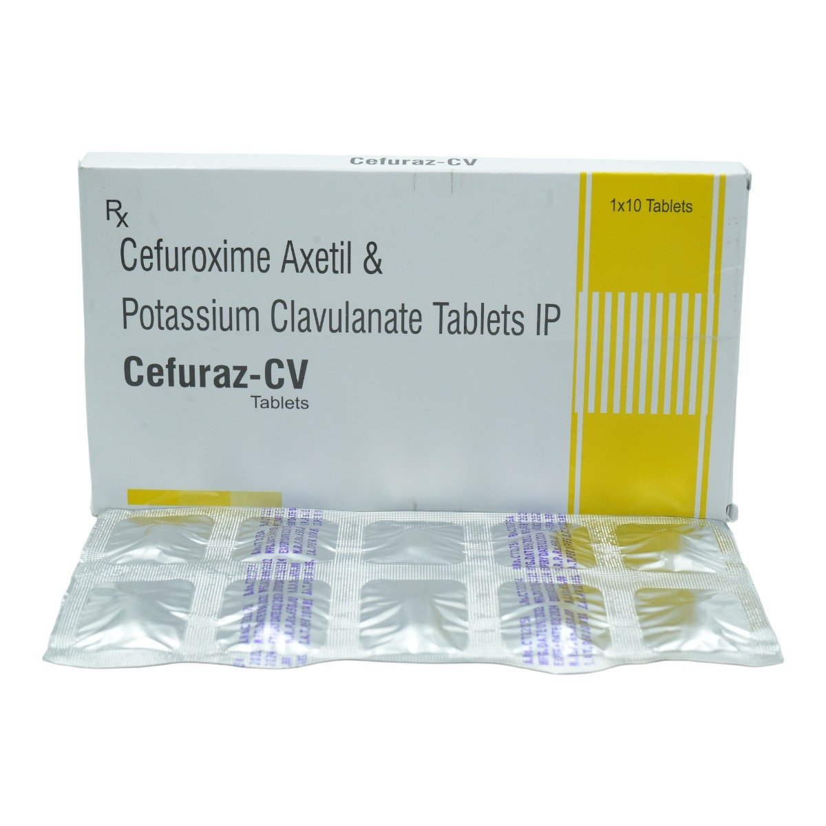 Cefuraz CV Tablet 10's, Pack of 10 TabletS Cefuraz CV Tablet 10's, Pack of 10 TabletS