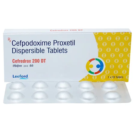 Cefredrox 200 Dt Tablet 10's