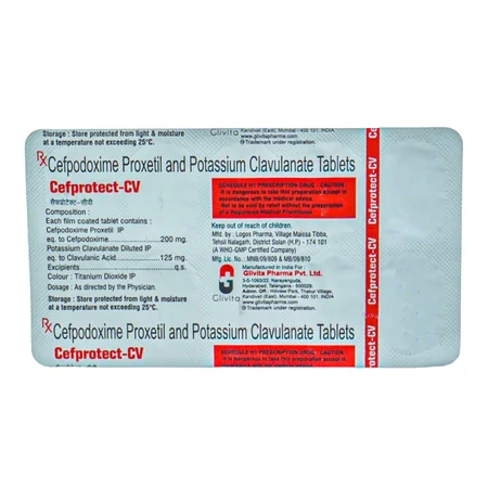 Cefprotect-CV Tablet 10's