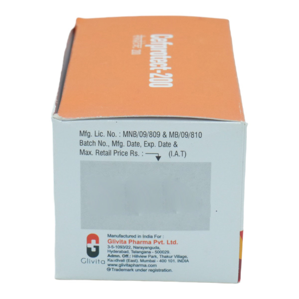 Cefprotect-200 Tablet 10's, Pack of 10 TABLETS Cefprotect-200 Tablet 10's, Pack of 10 TABLETS