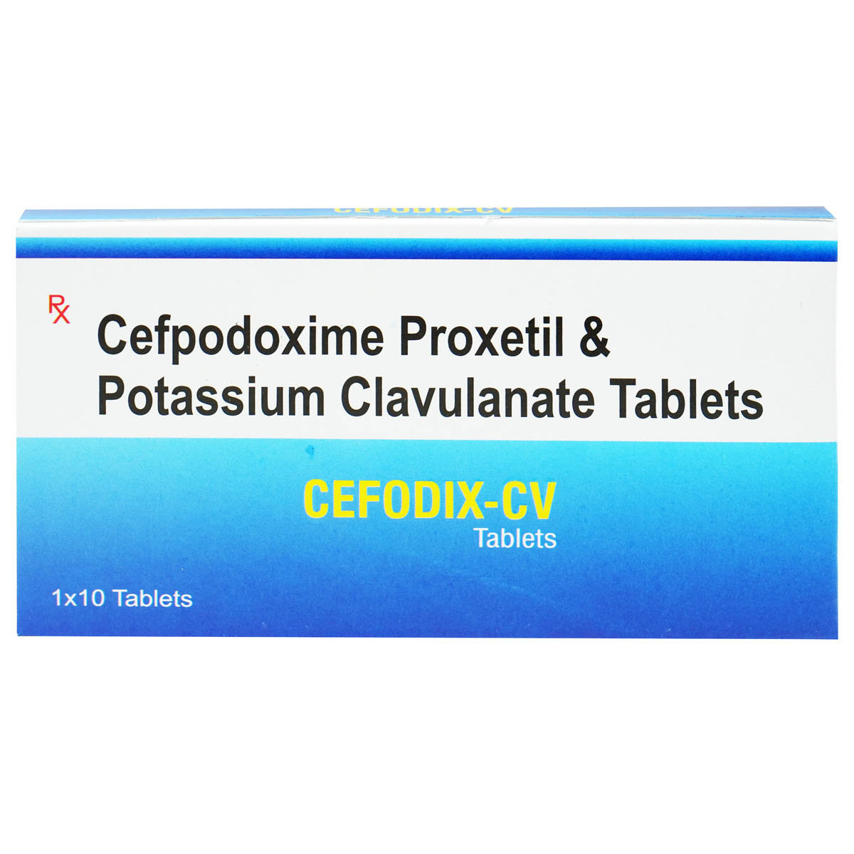 Cefodix-CV Tablet 10's, Pack of 10 TabletS Cefodix-CV Tablet 10's, Pack of 10 TabletS