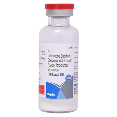 Cefbact ES 1.5 gm Injection 1's, Pack of 1 Injection