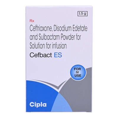 Cefbact ES 1.5 gm Injection 1's, Pack of 1 Injection