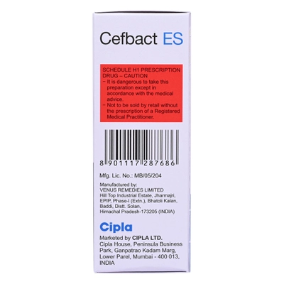 Cefbact ES 1.5 gm Injection 1's, Pack of 1 Injection