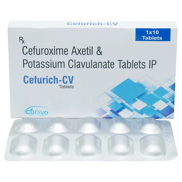 Cefurich-CV Tablet 10's