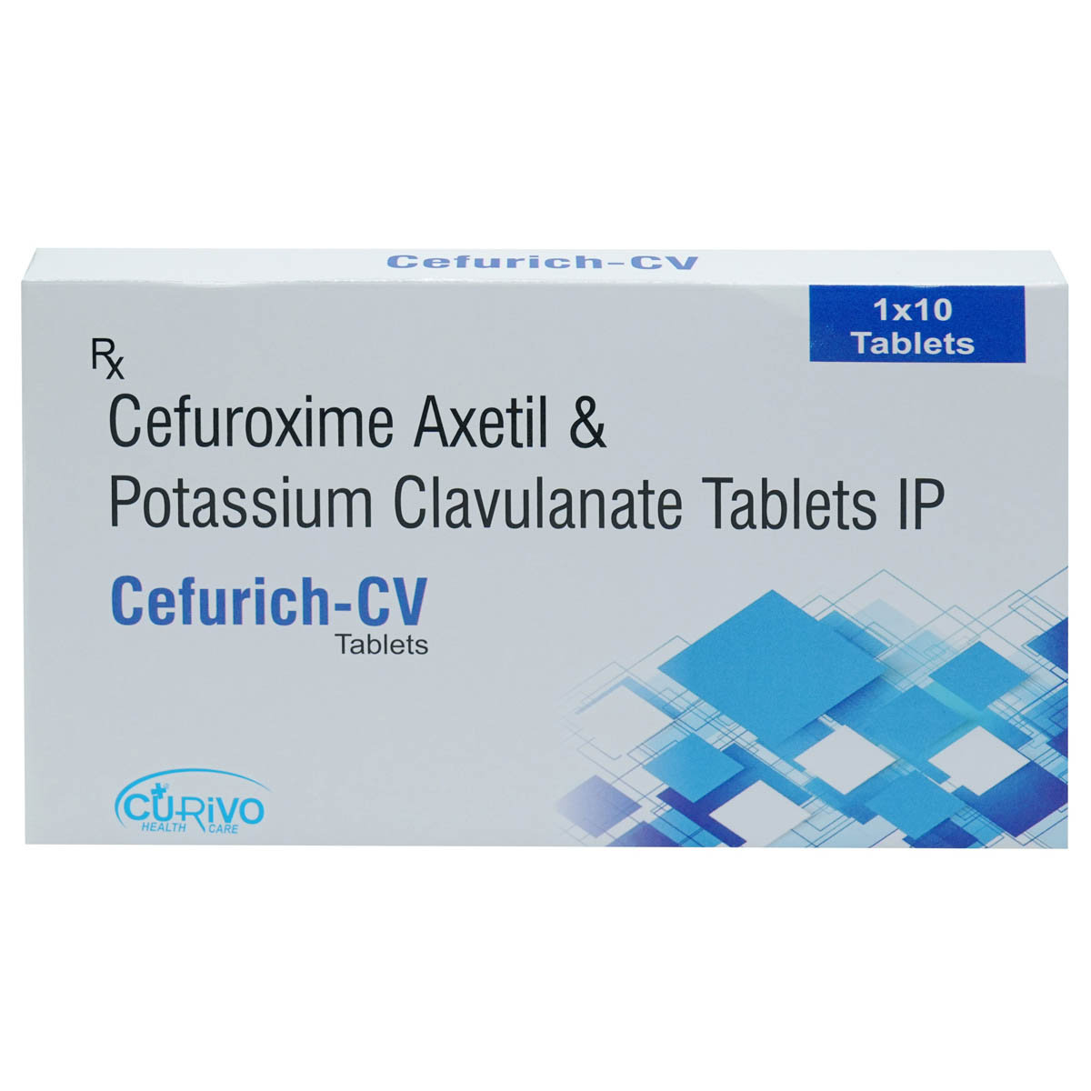 Cefurich-CV Tablet 10's, Pack of 10 TabletS Cefurich-CV Tablet 10's, Pack of 10 TabletS