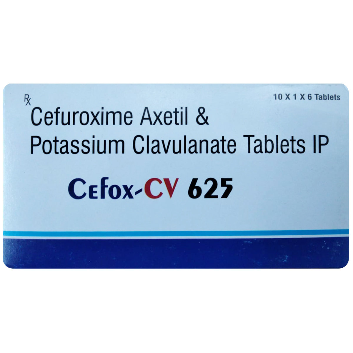Cefox-CV 625 Tablet 6's, Pack of 6 TABLETS Cefox-CV 625 Tablet 6's, Pack of 6 TABLETS