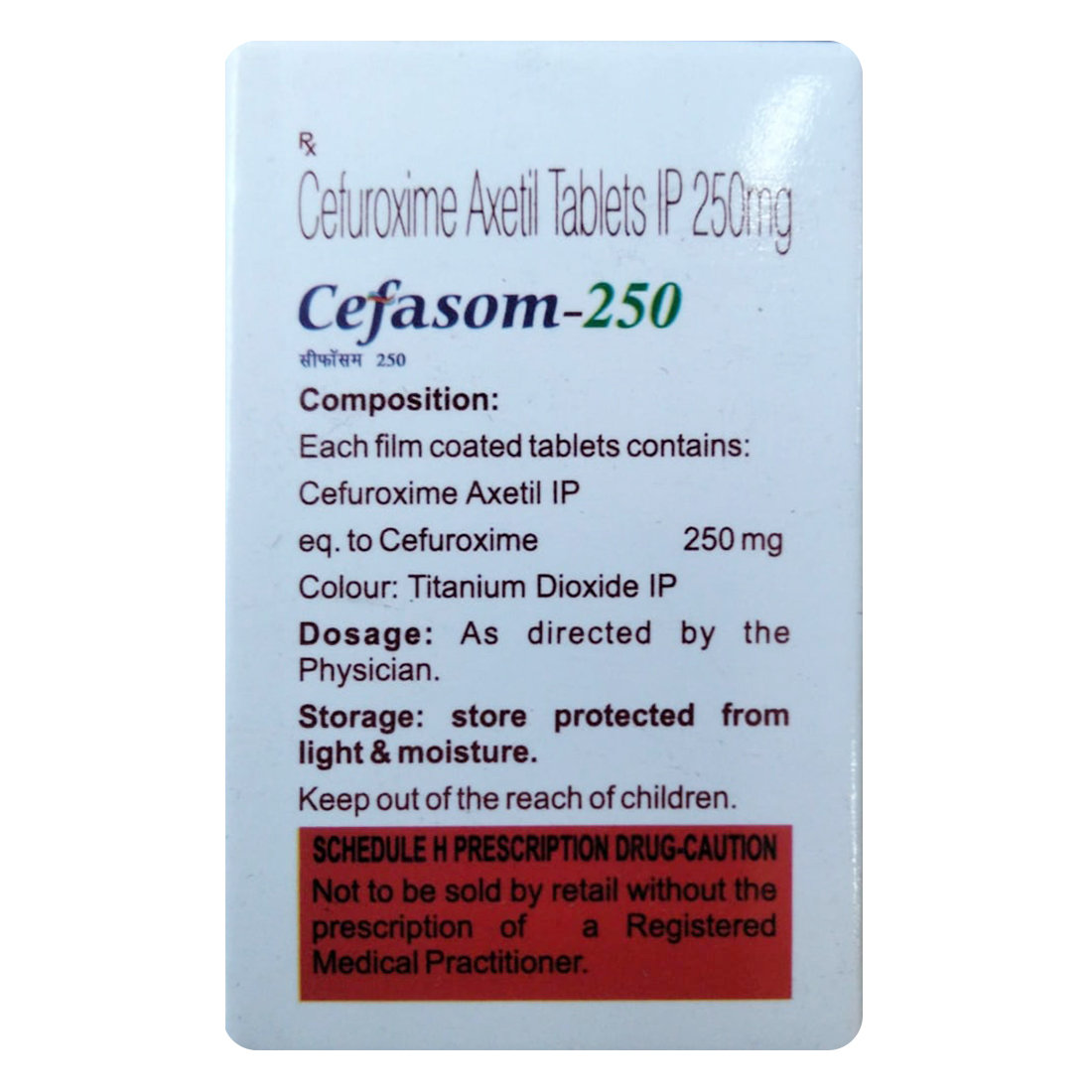 Cefasom-250 Tablet 4's, Pack of 4 TABLETS Cefasom-250 Tablet 4's, Pack of 4 TABLETS