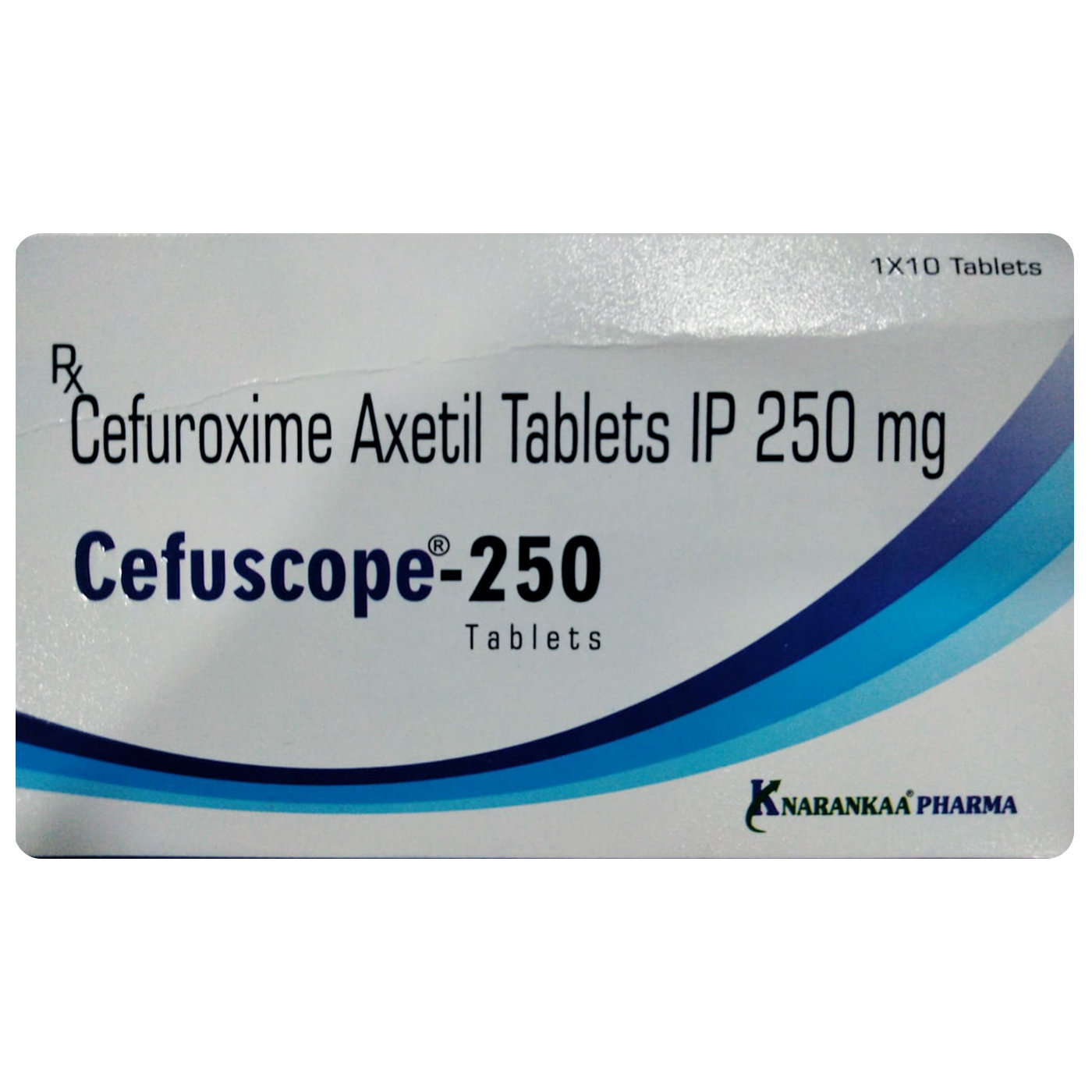 Cefuscope-250 Tablet 10's, Pack of 10 TABLETS Cefuscope-250 Tablet 10's, Pack of 10 TABLETS