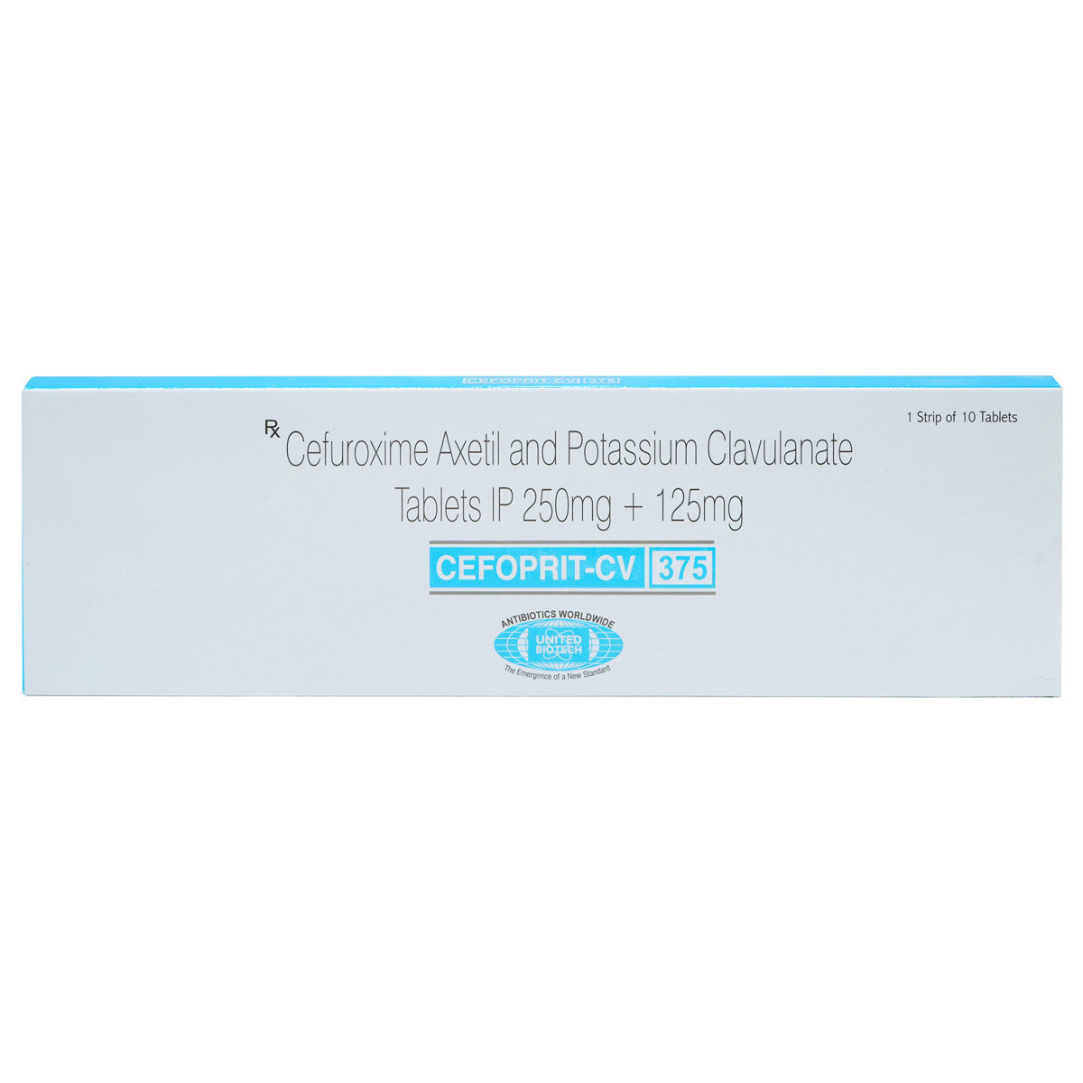 Cefoprit-CV 375 Tablet 10's, Pack of 10 TabletS Cefoprit-CV 375 Tablet 10's, Pack of 10 TabletS