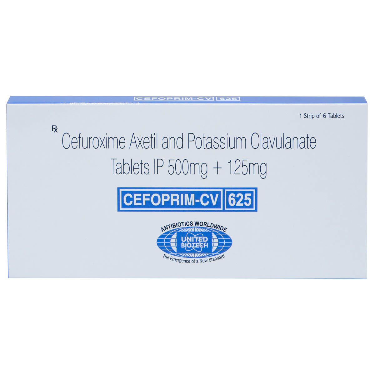 Cefoprim-CV 625 Tablet 6's, Pack of 6 TABLETS Cefoprim-CV 625 Tablet 6's, Pack of 6 TABLETS