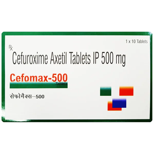 Cefomax-500 Tablet 10's