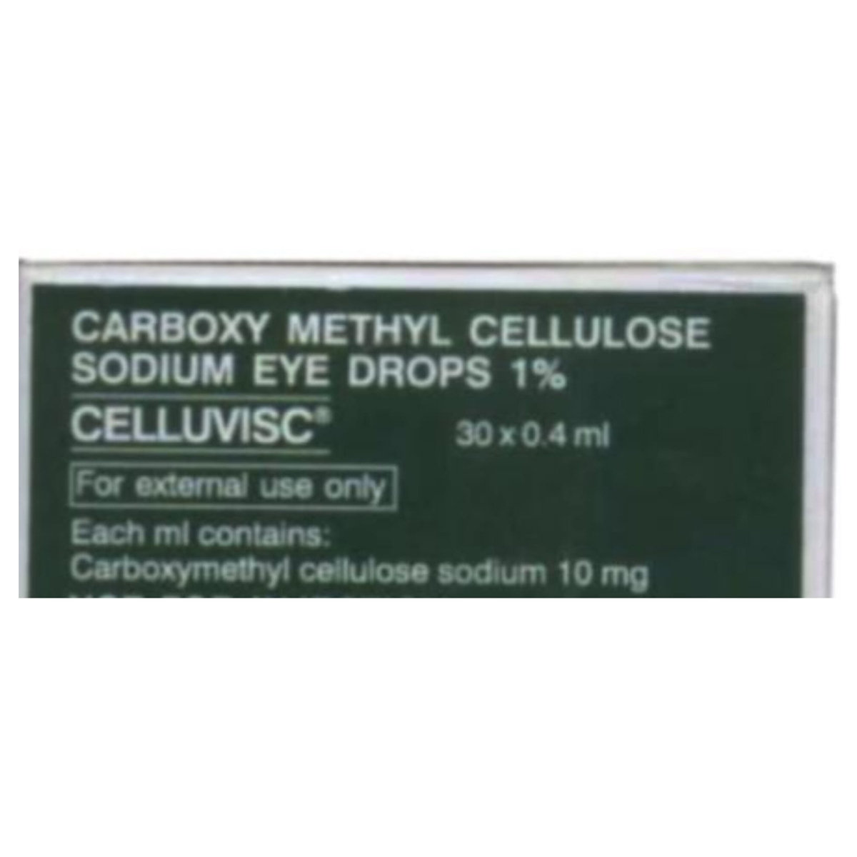 Celluvisc 4 mg Eye Drops 0.4 ml, Pack of 1 India Celluvisc 4 mg Eye Drops 0.4 ml, Pack of 1 India