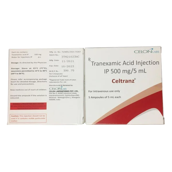 Celtranz 500mg Injection 5 ml