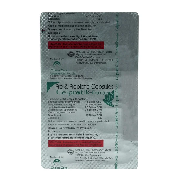 Celprotik-Forte Capsule 10's