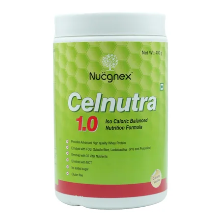 Celnutra 1.0 Creamy Vanilla Powder 400 gm