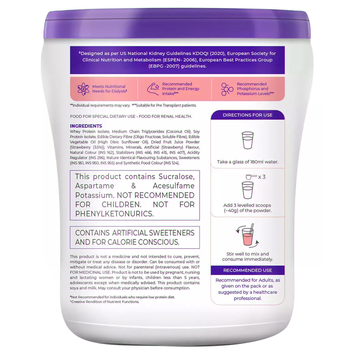 Celevida Maxx DLS Strawberry Flavour Powder, 400 gm, Pack of 1 Celevida Maxx DLS Strawberry Flavour Powder, 400 gm, Pack of 1