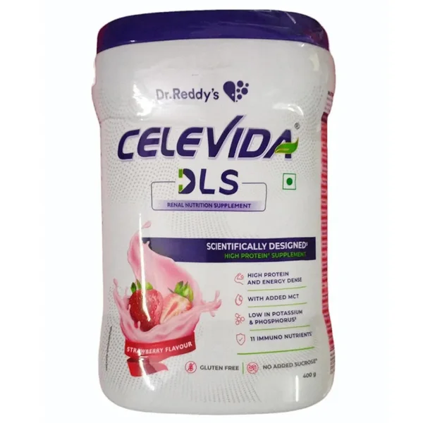 Celevida Dls Strawberry Powder 400 gm