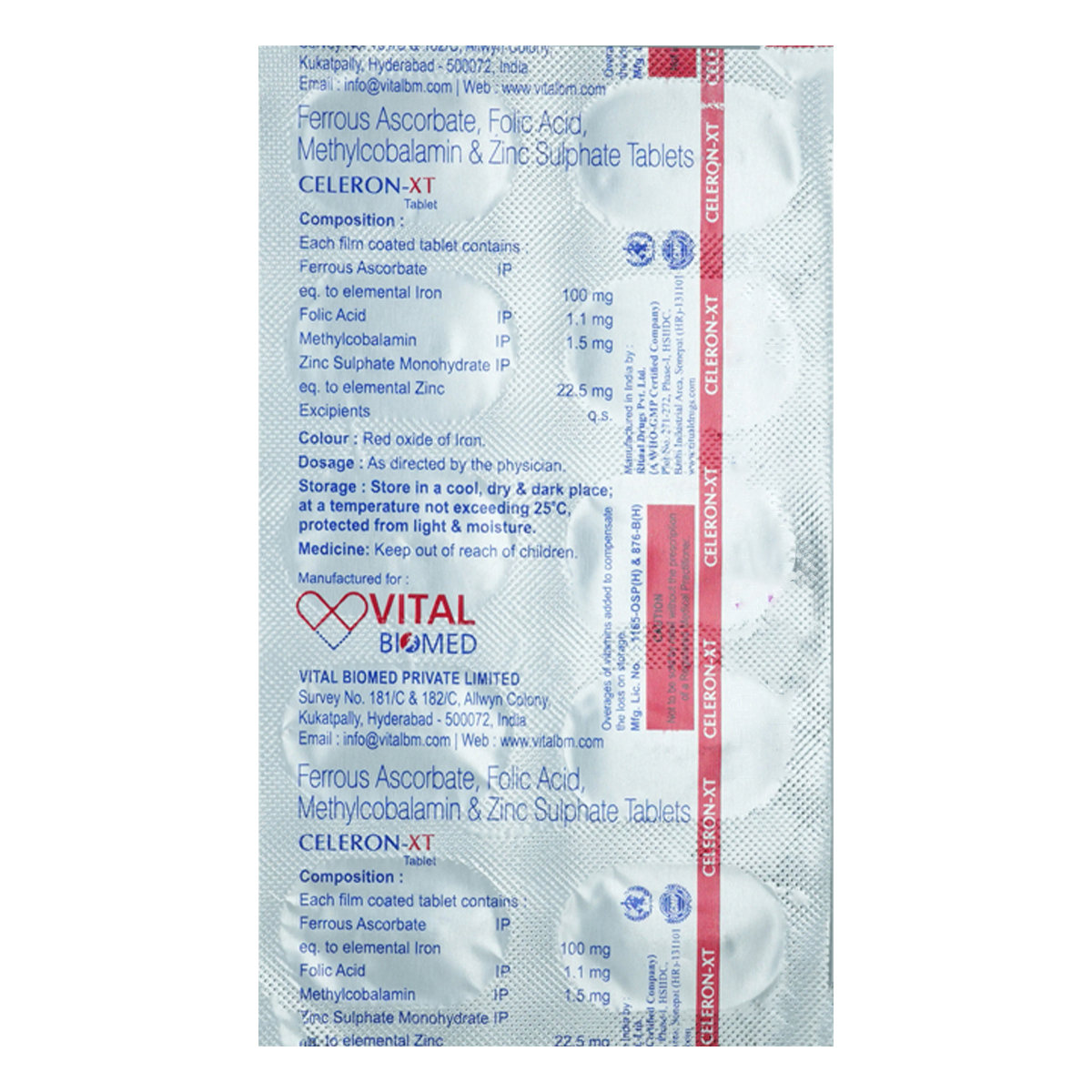 Celeron-XT Tablet 10's, Pack of 10 TABLETS Celeron-XT Tablet 10's, Pack of 10 TABLETS