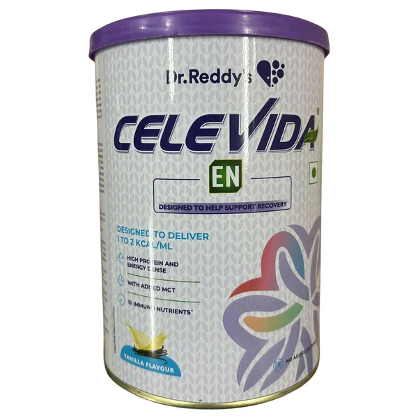 Celevida EN Vanilla Flavour Protein Powder 400 gm