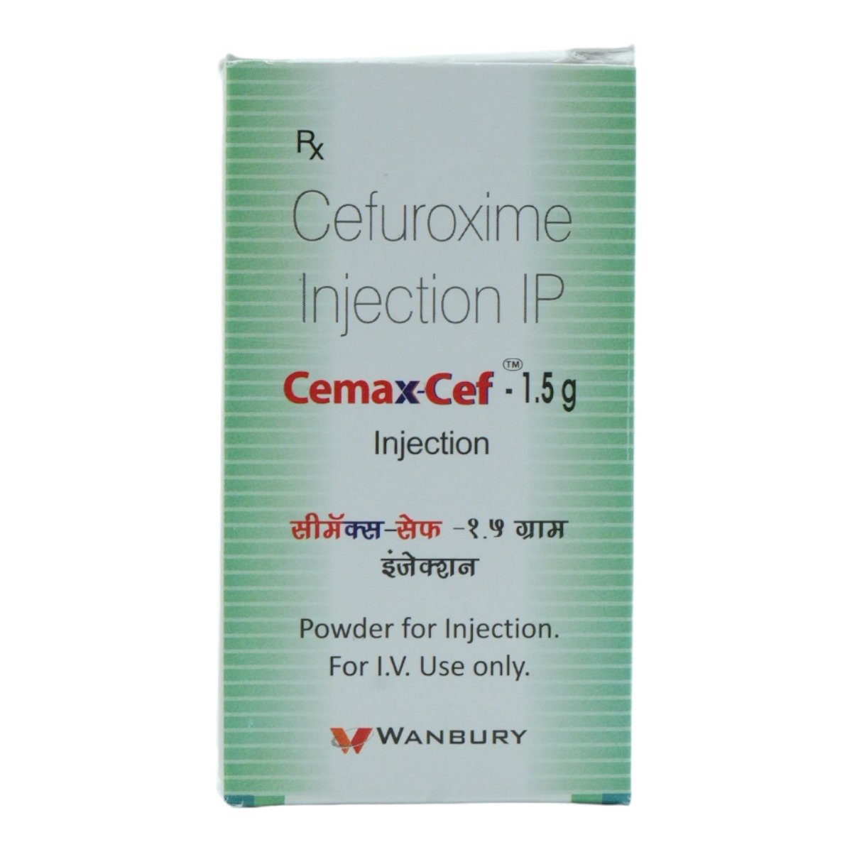 Cemax CEF 1.5 gm Injection 1's, Pack of 1 INJECTION Cemax CEF 1.5 gm Injection 1's, Pack of 1 INJECTION