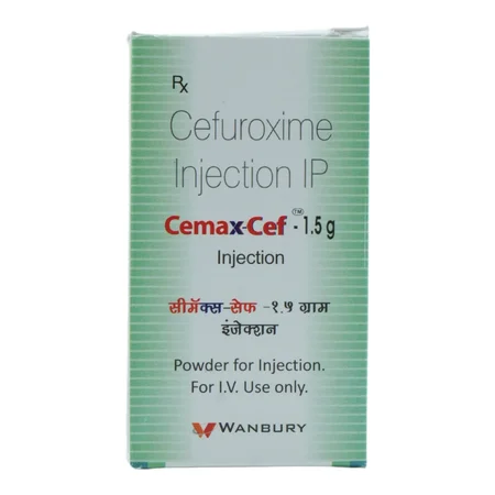Cemax CEF 1.5 gm Injection 1's
