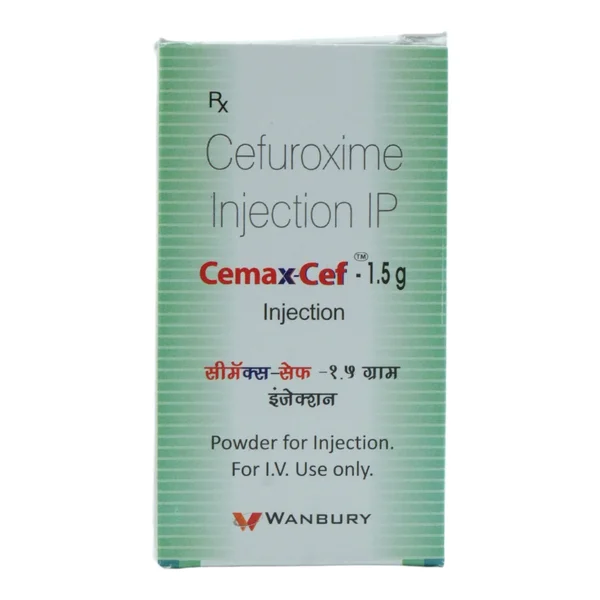 Cemax CEF 1.5 gm Injection 1's, Pack of 1 INJECTION