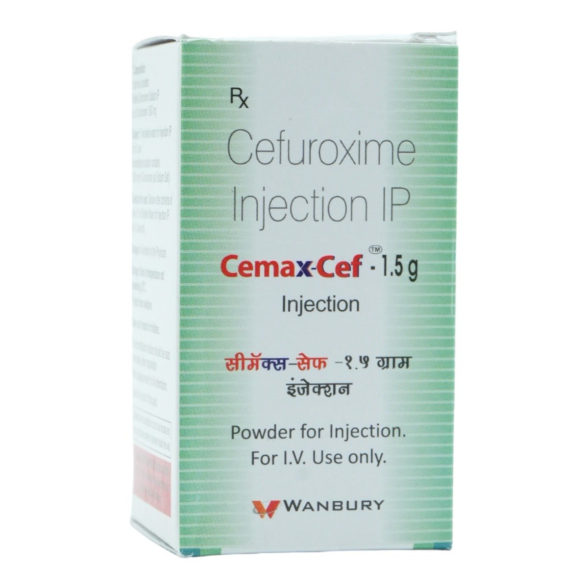 Cemax CEF 1.5 gm Injection 1's, Pack of 1 INJECTION Cemax CEF 1.5 gm Injection 1's, Pack of 1 INJECTION