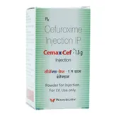 Cemax CEF 1.5 gm Injection 1's, Pack of 1 INJECTION