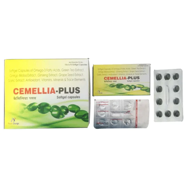 Cemellia-Plus Softgel Capsule 10's, Pack of 10