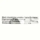 Cephadex DT 250 Tablet 10's, Pack of 10 TabletS