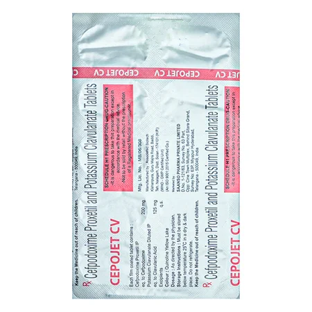 Cepojet CV Tablet 10's