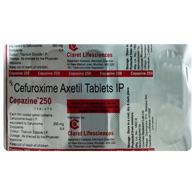 Cepazine 250 Tablet 10's, Pack of 10 TabletS