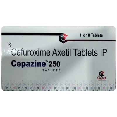 Cepazine 250 Tablet 10's, Pack of 10 TabletS