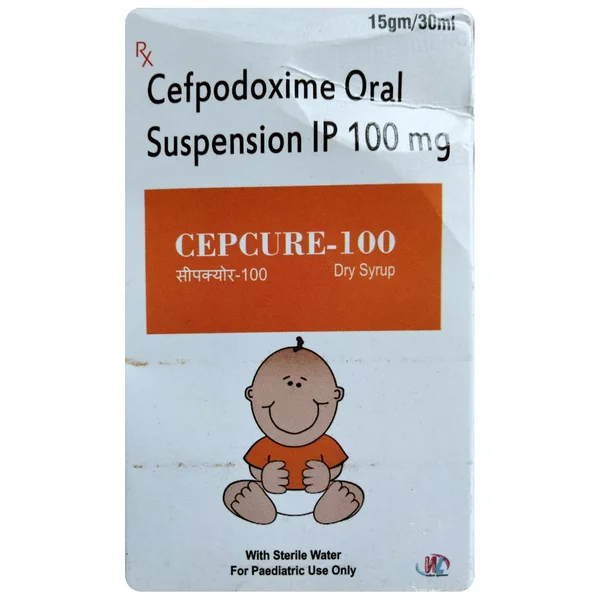 Cepcure-100 Paediatric Dry Syrup 30 ml, Pack of 1 DRY SYRUP