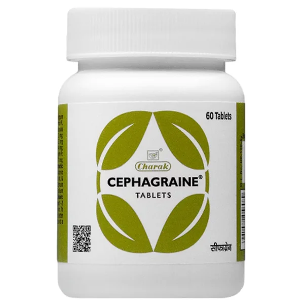 Charak Cephagraine, 60 Tablets