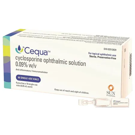 Cequa Ophthalmic Solution 10 x 0.25 ml