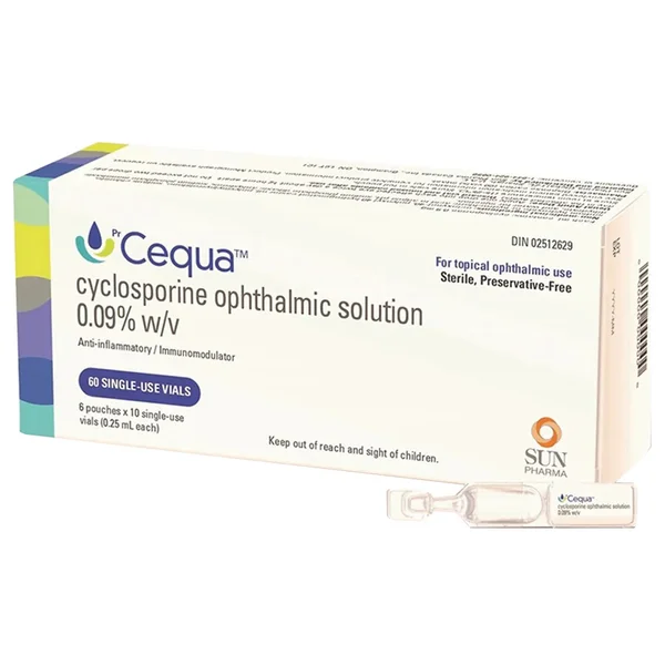 Cequa Ophthalmic Solution 10 x 0.25 ml