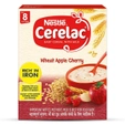 Nestle Cerelac Baby Cereal with Milk Wheat Apple Cherry (From 8 to 12 Months) Powder, 300 gm Refill Pack
